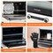 Makerflo 40 L Sublimation Oven for Tumbler, Bottle, Mug| Heat Resistant Gloves, 1 Wire Shelf, 1 Metal Mesh Shelf for Smaller Objects, and 1 Catch Plate | Ideal Gift for Crafters